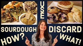 How to Use Sourdough Discard In YOUR Favorite Recipes My 6 Suggestions WILL Surprise You [upl. by Coady]