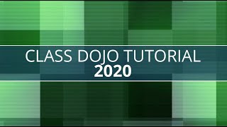 Class Dojo Tutorial 2020 [upl. by Nedac]