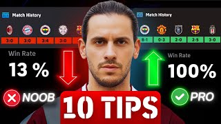 The Top 10 eFootball Tips amp Tricks  For EVERY Platform [upl. by Nospmis]