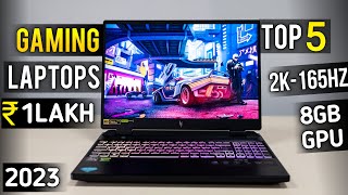 Top 5 best gaming laptop under 1 lakh in 2023  best gaming laptop 2023 under 1 lakh [upl. by Nadda304]