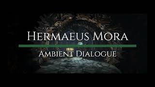 Hermaeus Mora Dialogue [upl. by Nosnev]