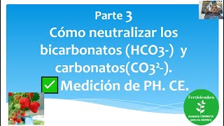 Cómo calcular y preparar soluciones nutritivas para fresa hidropónica PARTE 3 [upl. by Horst]