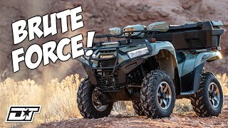 2024 Kawasaki Brute Force 750 Detailed ATV Overview [upl. by Tullusus435]