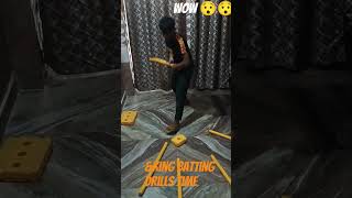 athlete cricket cricketdrills Aryan king drills batting 😂🤣 [upl. by Asirak]