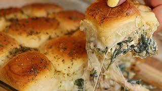 PullApart Spanakopita amp Chicken Sliders [upl. by Buchbinder399]