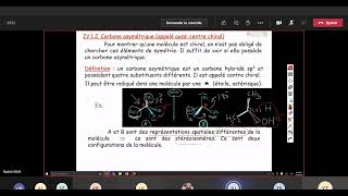 chimie organique part 6 stéréochimie ou isomérie stérique [upl. by Yahsel201]