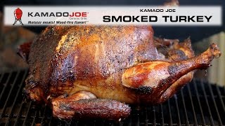 2014 Kamado Joe Smoked Turkey [upl. by Aima]