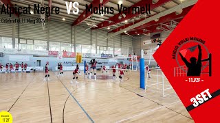 Infantil Vermell 3 SET de la 11 Jornada 2 Fase entre el Alpicat Negre VS Molins Vermell [upl. by Dez]