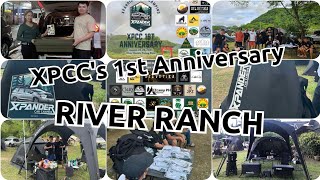 RIVER RANCH  XP Car Campers 1st ANNIVERSARY CAMP  Bumaha Ng PaRaffle [upl. by Enneire670]