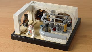 Lego Mandalorian arrives at the Cantina MOC [upl. by Aliemaj729]