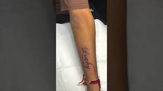 Name tattoo tattoo tattoobeatz tattooartist tattooz tattooer love tattooist art tattooideas [upl. by Gnilrad]