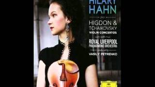 Violin Concerto In D Major Op 35  Allegro Moderato Part Two  Hilary Hahn [upl. by Anirba]