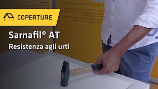 Sika Sarnafil® AT  Resistenza agli urti [upl. by Luapnhoj]