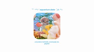 ࿐ ࿔･ﾟaquarium date⋅˚₊ଳ⋆ °✩  a tsundere twintails serani poji etc playlist [upl. by Ressan372]