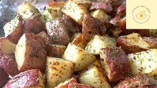 How to make Delicious Roasted Red Potatoes Quick Recipe  Lets Indulge [upl. by Garreth454]