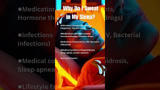 Why Do You Sweat in Your Sleep nightsweats health [upl. by Ahcilef849]