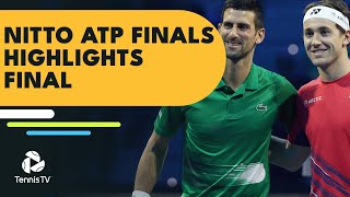 Djokovic Takes On Ruud For The Title  Nitto ATP Finals 2022 Final Highlights [upl. by Nitin]