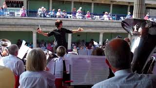 Heathfield Silver Band on Eastbourne Bandstand Sunday 8th July 2018 [upl. by Aniroc]