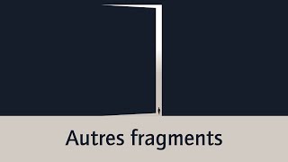 KAFKA  FICHES  AUTRES FRAGMENTS [upl. by Hanfurd]