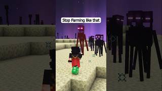 Best Easy Enderman XP Farm Bedrock amp Java shorts [upl. by Airotkiv46]