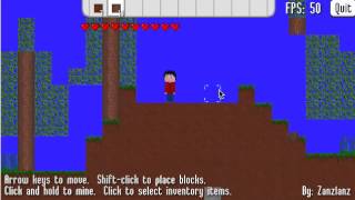 Playing Mine Blocks 2 Alpha [upl. by Enayr]