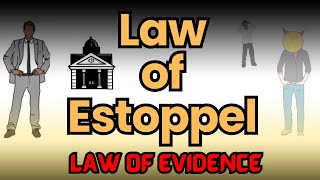 Estoppel 🖐🖐🖐  Law of Evidence UrduHindi [upl. by Aihsatsan]