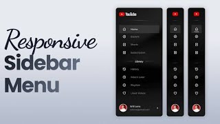 how to create sidebar in react JS  dashboard sidebar  responsive sidebar  navbar react router v6 [upl. by Adaminah]