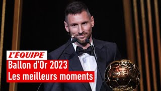 Ballon dOr 2023  Les meilleurs moments de la 67e cérémonie [upl. by Laws979]