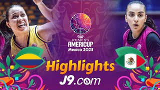 🇨🇴 COL vs 🇰🇷 KOR  Highlights  Womens OQT 2023 [upl. by Jaehne163]