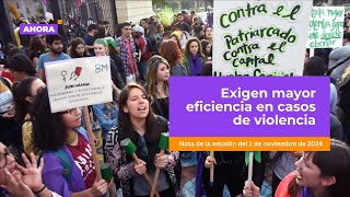 Colectivos feministas se movilizaron en Bogotá  Comunidades [upl. by Hilar]