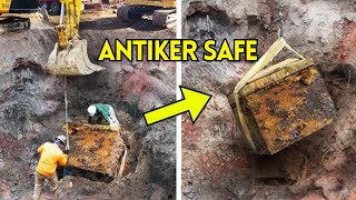 Bauarbeiter entdecken antiken Safe – der Inhalt schockiert die Welt [upl. by Eemak753]