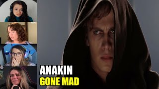 GIRLS REACT to Anakin Killing Younglings at Jedi Temple  Star Wars Episode III Revenge of the Sith [upl. by Osmund]