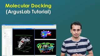 Molecular Docking by using ArgusLab  ArgusLab Docking Tutorial [upl. by Saraiya]