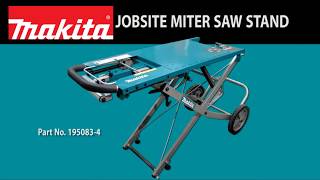 MAKITA Jobsite Miter Saw Stand 1950834 [upl. by Doug]