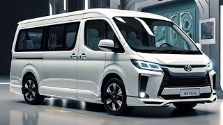 New Toyota Hiace 2025 Has Been Unveiled  The Best Minibus Luxury New Look [upl. by Jackie474]