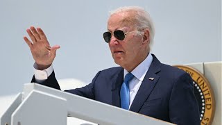 Joe Biden makes first public appearance as health concerns persist [upl. by Ecneps]