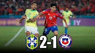 CHILE vs BRASIL 12  ELIMINATORIAS SUDAMERICANAS [upl. by Sharma]