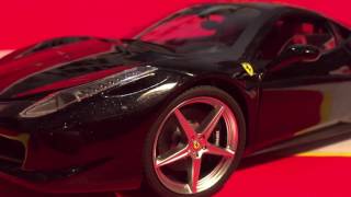 Ferrari 458 Italia 118 Hot Wheels Elite [upl. by Adlig]