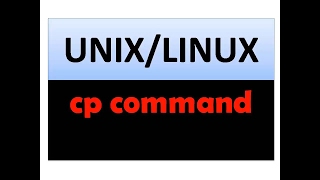 cp command in unix [upl. by Ystap]