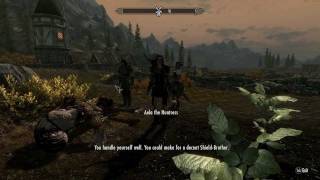 Elder Scrolls V Skyrim Walkthrough in 1080p Part 11 Heading to the Jarl in Whiterun PC Gameplay [upl. by Somar]