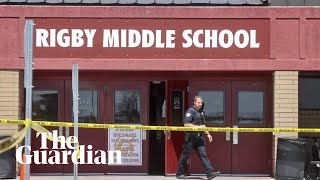 Three injured after sixthgrade girl shoots three at Idaho middle school [upl. by Enelrac480]