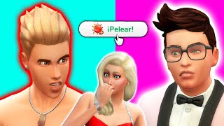 MI NOVIO SE PELEA CON JUSTIN BIEBER EN MI FIESTA DE CUMPLEAÑOS Y 😱 EN LOS SIMS 4 👨‍👩‍👧 Ep 9 [upl. by Dolores588]