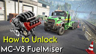 How to Unlock MCV8 FuelMiser  Mack Defence M917  Snowrunner [upl. by Corvin]