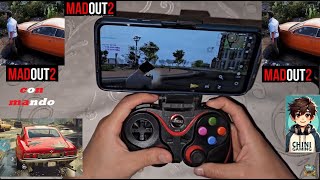 Tutorial como jugar MadOut 2 con mando para celular [upl. by Lelia259]