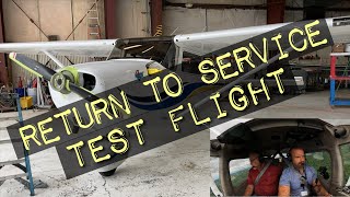 Return to Service Test Flight Pristine Cessna 172S [upl. by Saxen656]