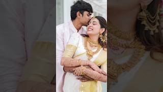 Diya Krishna Wedding Second Look ♥️😍🤍 diyakrishna ashwin wedding ahaanakrishna hansika [upl. by Flessel]