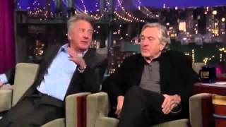 Robert De Niro amp Dustin Hoffman on David Letterman Full Interview [upl. by Auqenet]