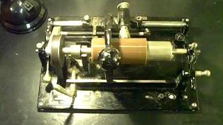 EDISON DICTAPHONE SHAVER  BROWN WAX CYLINDER [upl. by Everrs]