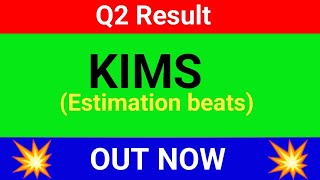 KIMS share q2 results 2025  KIMS share result today  KIMS share latest news  KIMS share news [upl. by Lucine11]