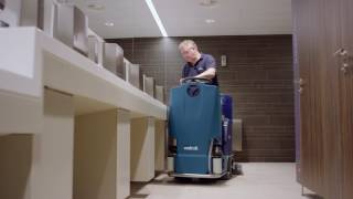 Wetrok Drivematic DelightDelarge I scrubber dryer I Usage [upl. by Dace199]